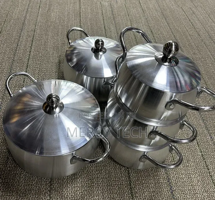 5pcs Signature Aluminum Belly Pots