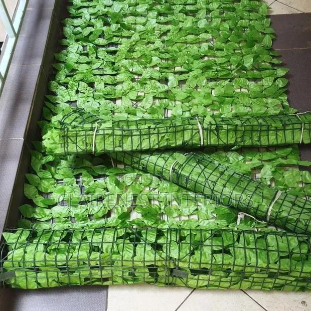 Light Green Elegant Privacy Solutions Artificial Balcony Fence
