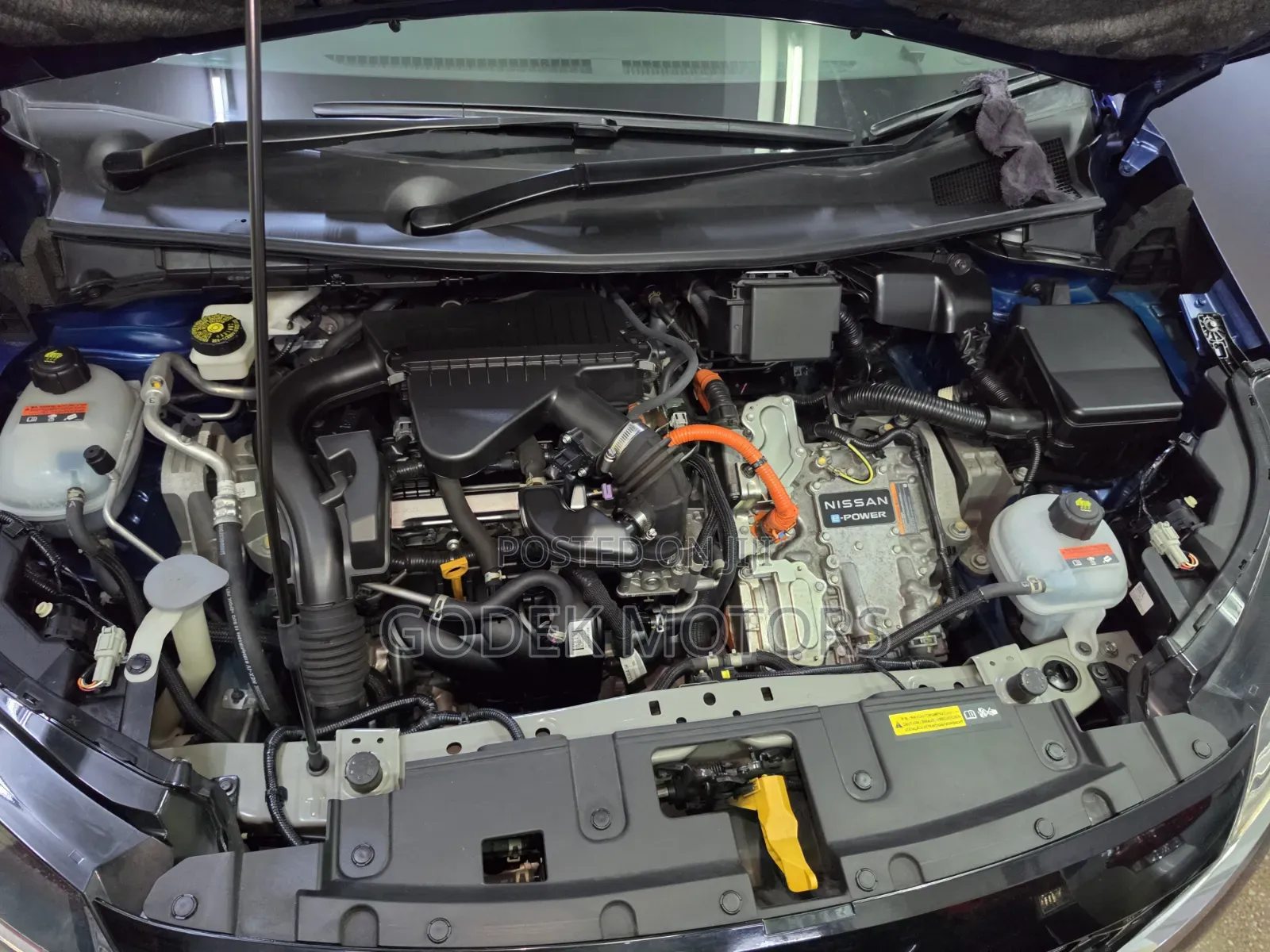 Nissan Note 1.2 Hybrid 2021 Blue