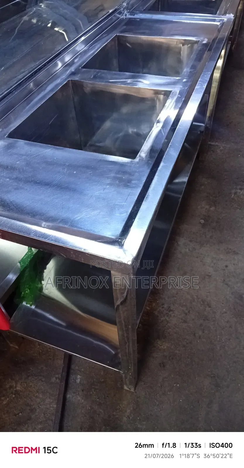 Double Sink, Classic Finish for Restaurants