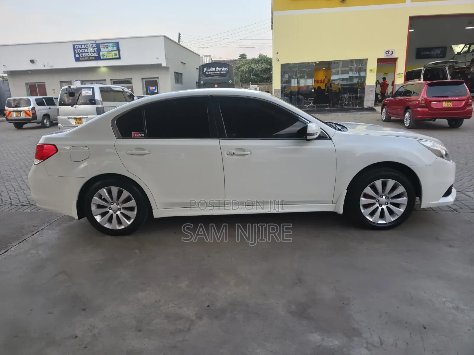 Subaru Legacy 2011 White