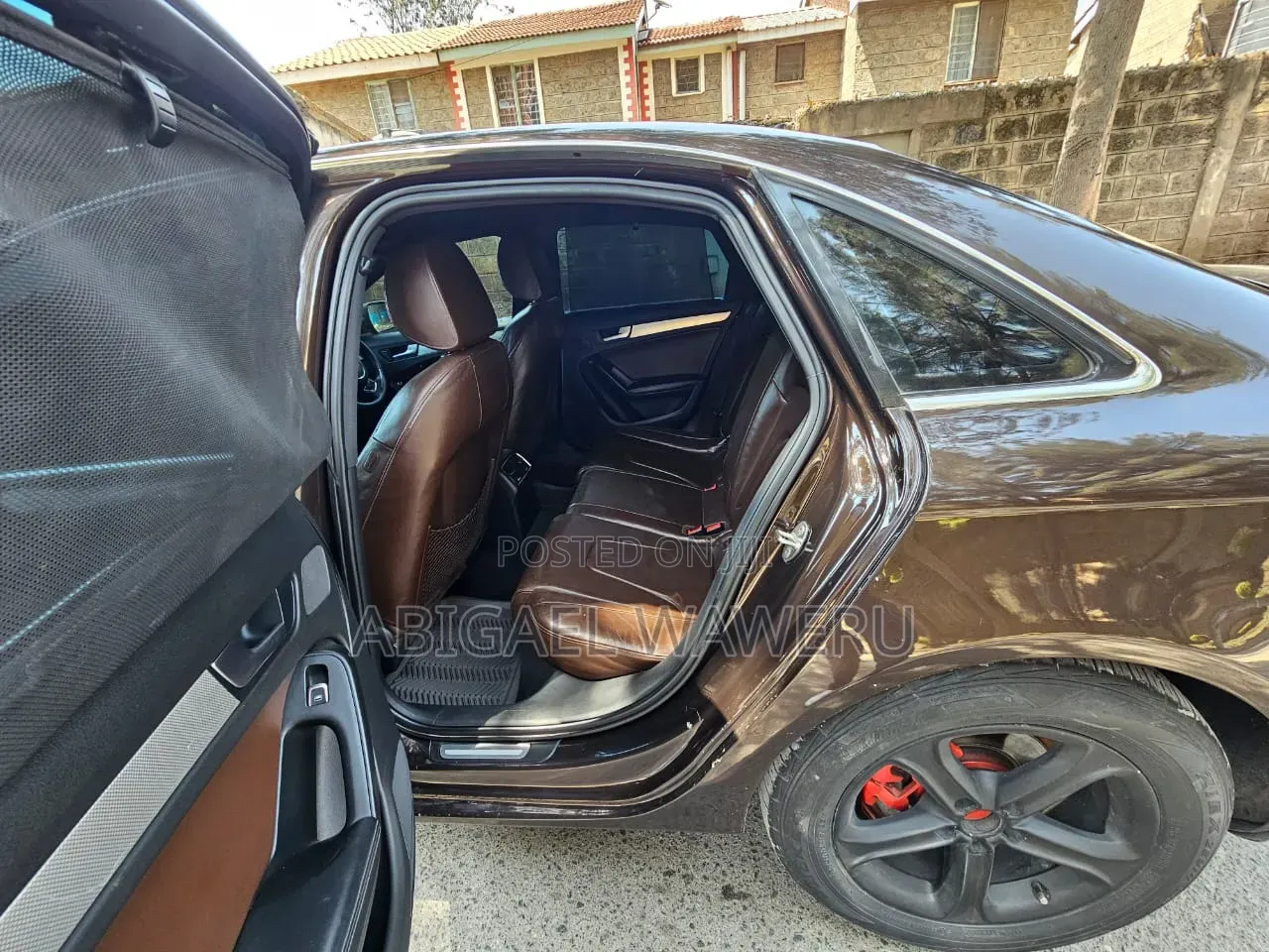 Audi A4 2012 Brown