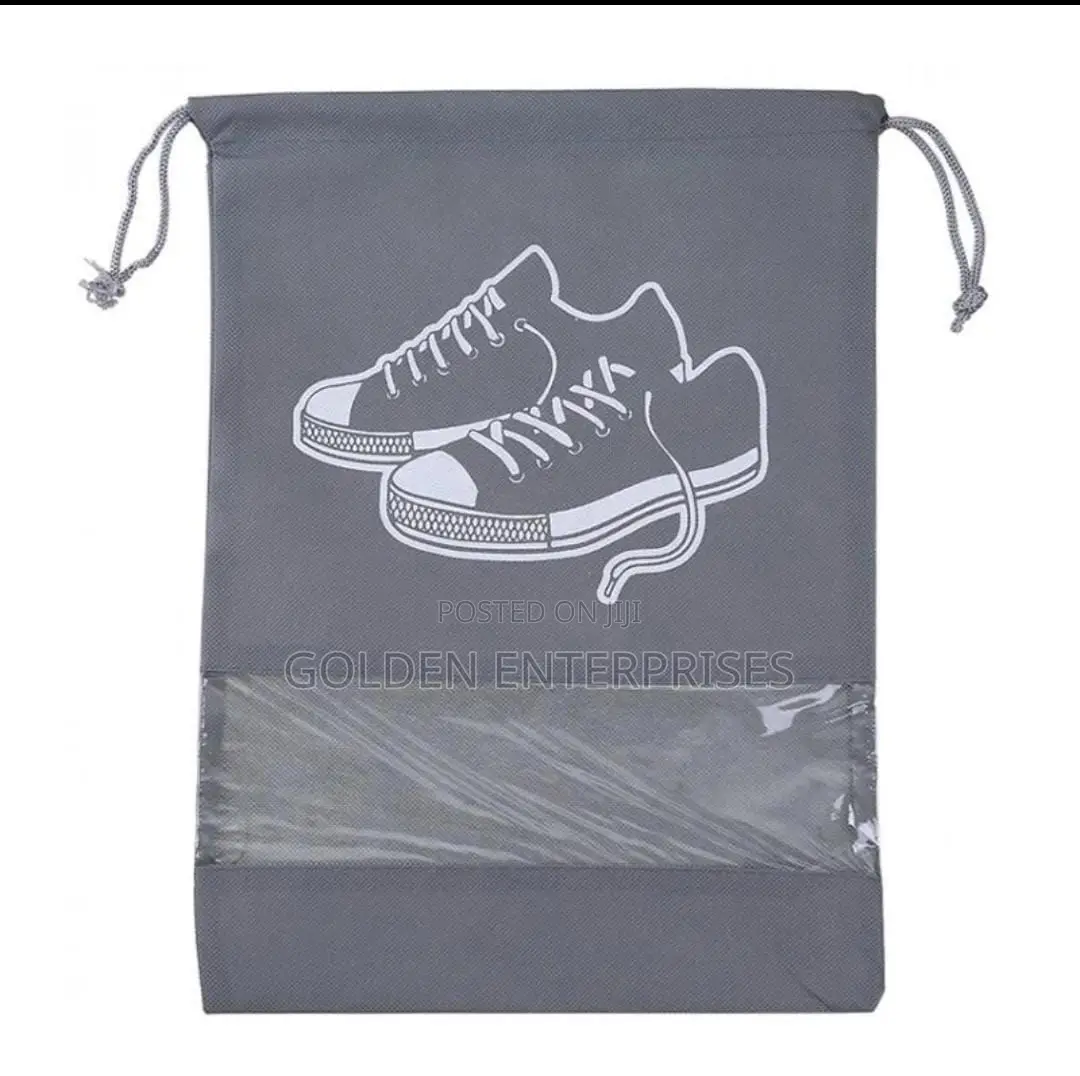 Reusable Waterproof Shoe Pouch for Travel Home Storage