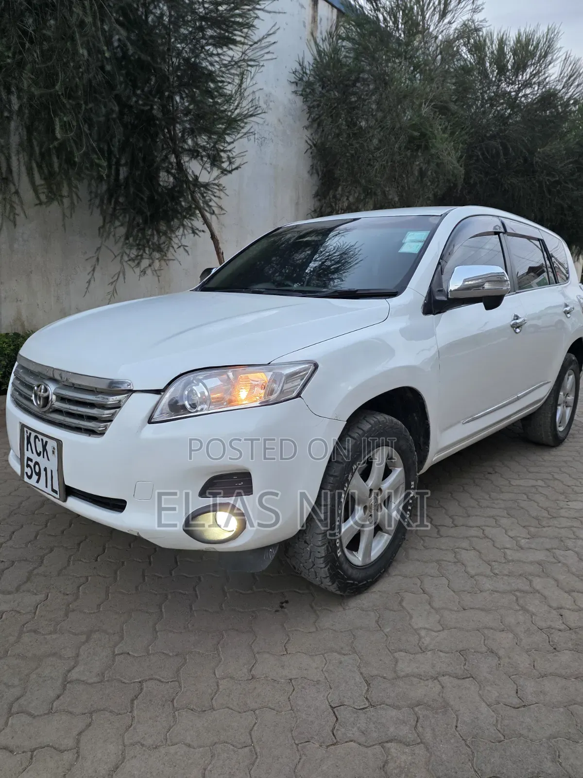 Toyota Vanguard 2010 Pearl