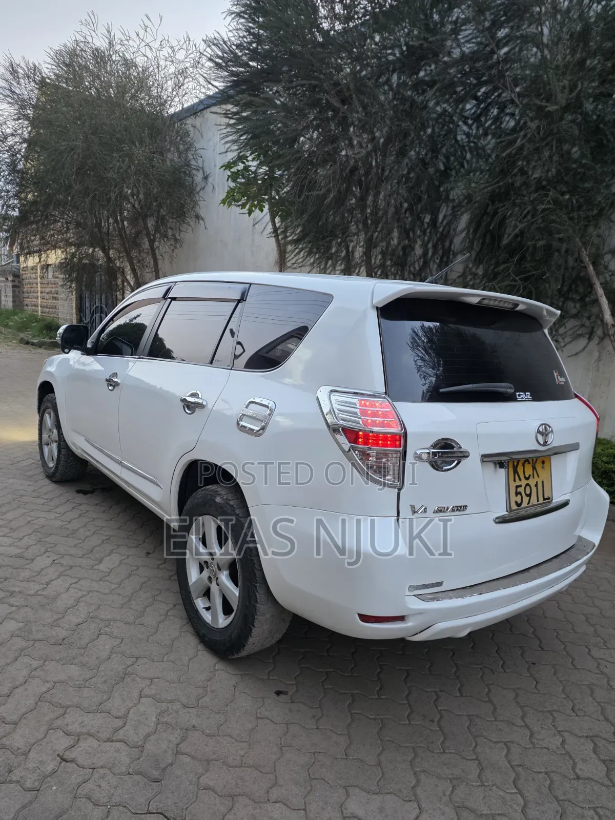 Toyota Vanguard 2010 Pearl