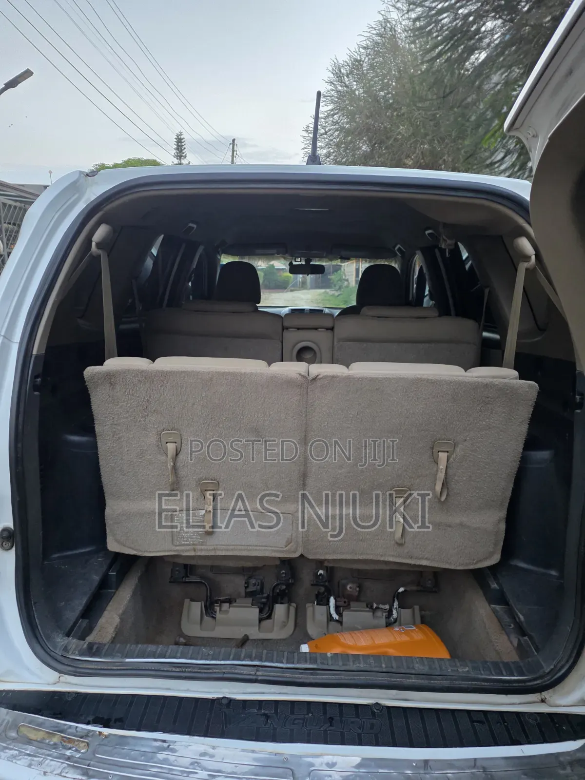 Toyota Vanguard 2010 Pearl