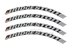 Bridgestone Raised Lettering Tire Kits Stickers Adds Motorsport Look