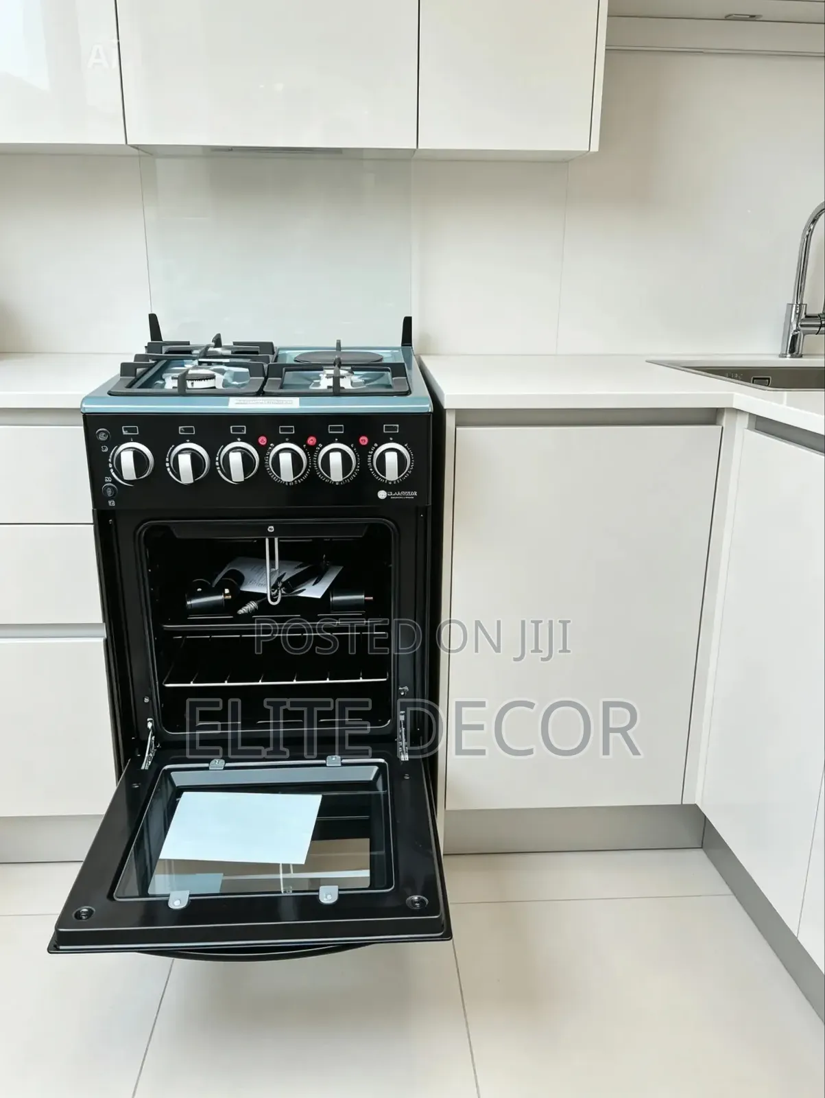 Glamstar 50×55 Standing Cooker 3G+1 Electric Plate With Electric Oven