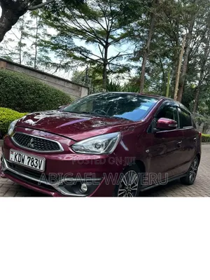 Mitsubishi Mirage 2019 Maroon