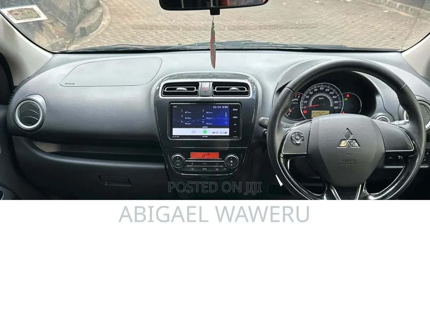 Mitsubishi Mirage 2019 Maroon