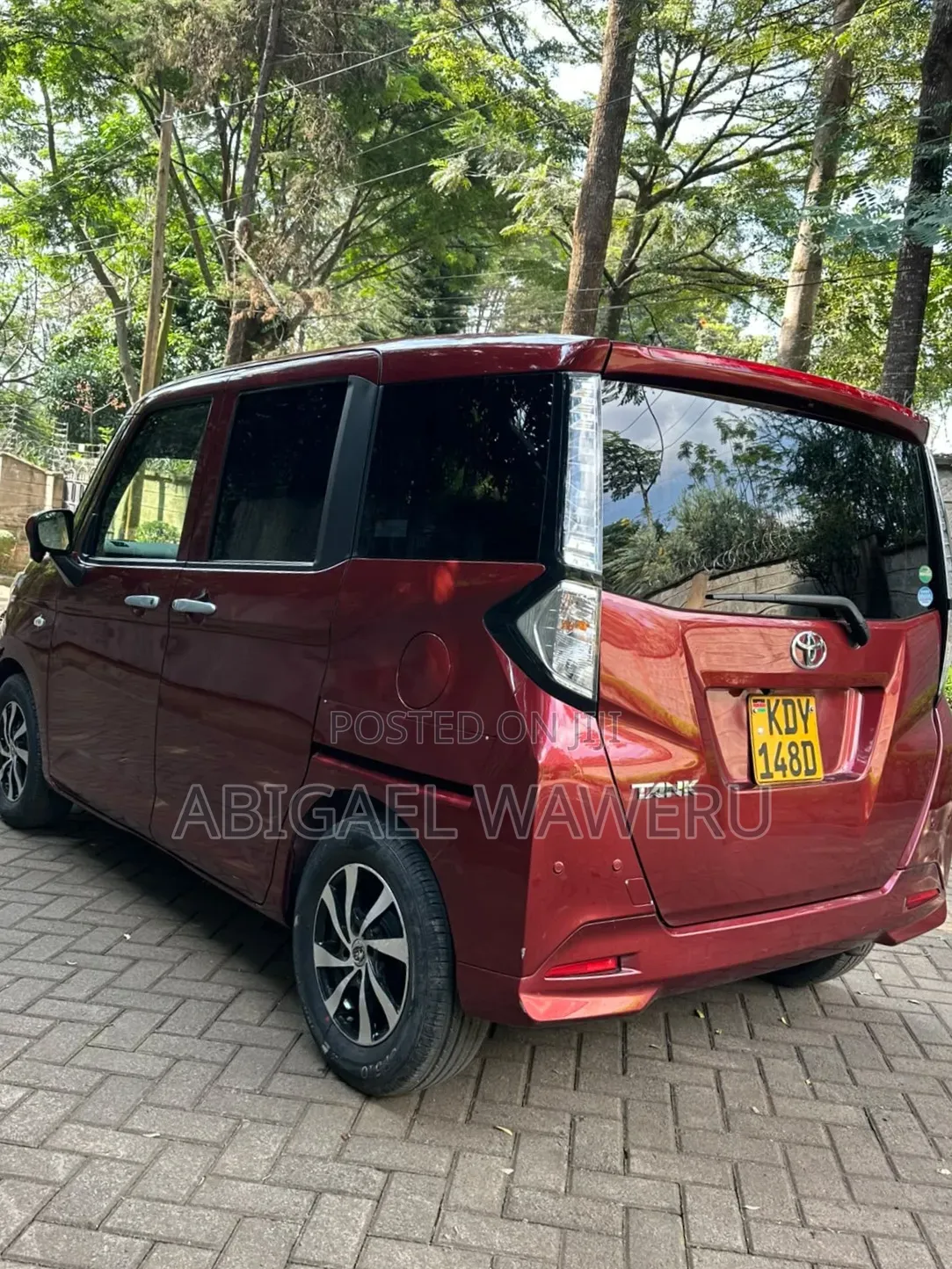 Toyota Tank 2020 Red