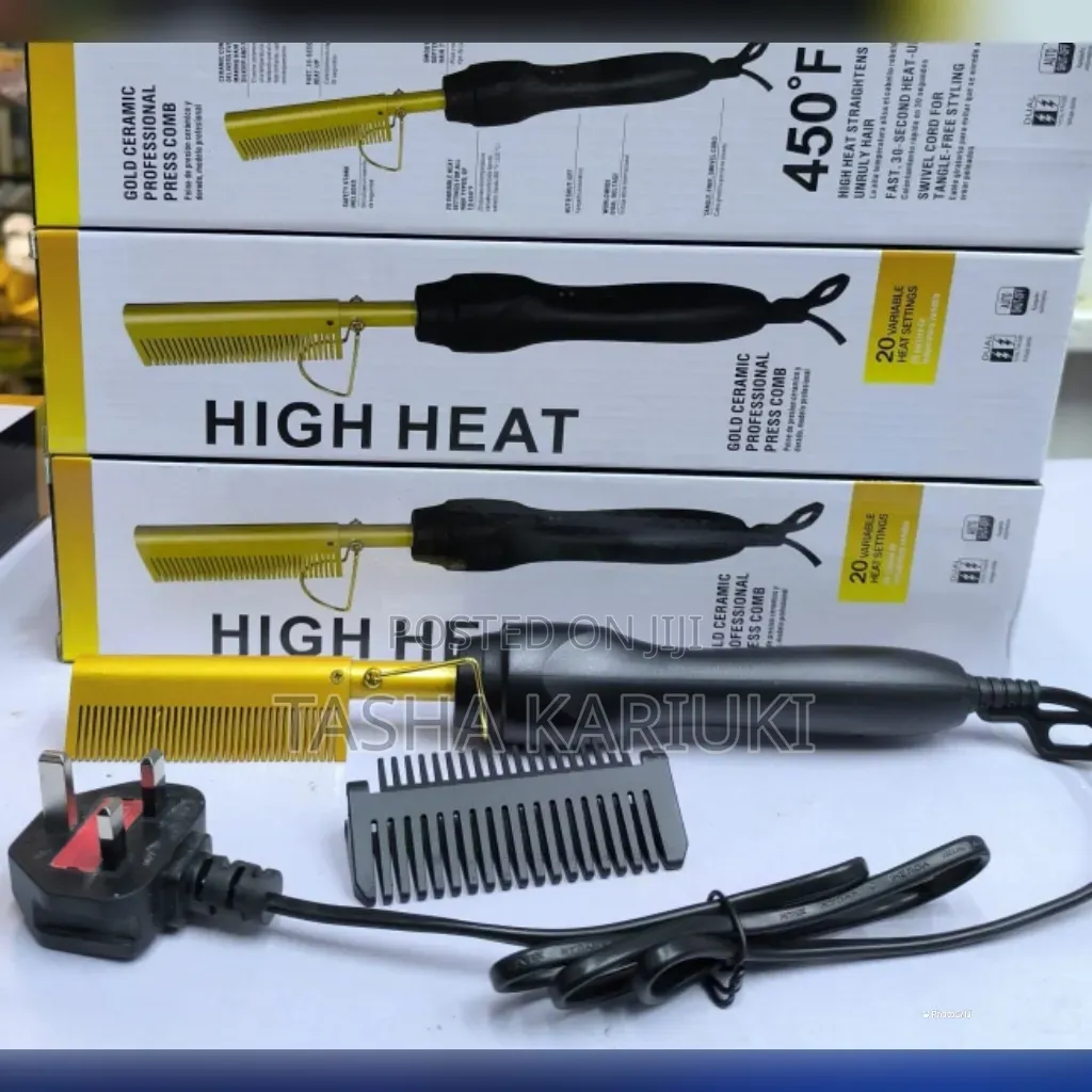 High Heat Ceramic Hot Comb