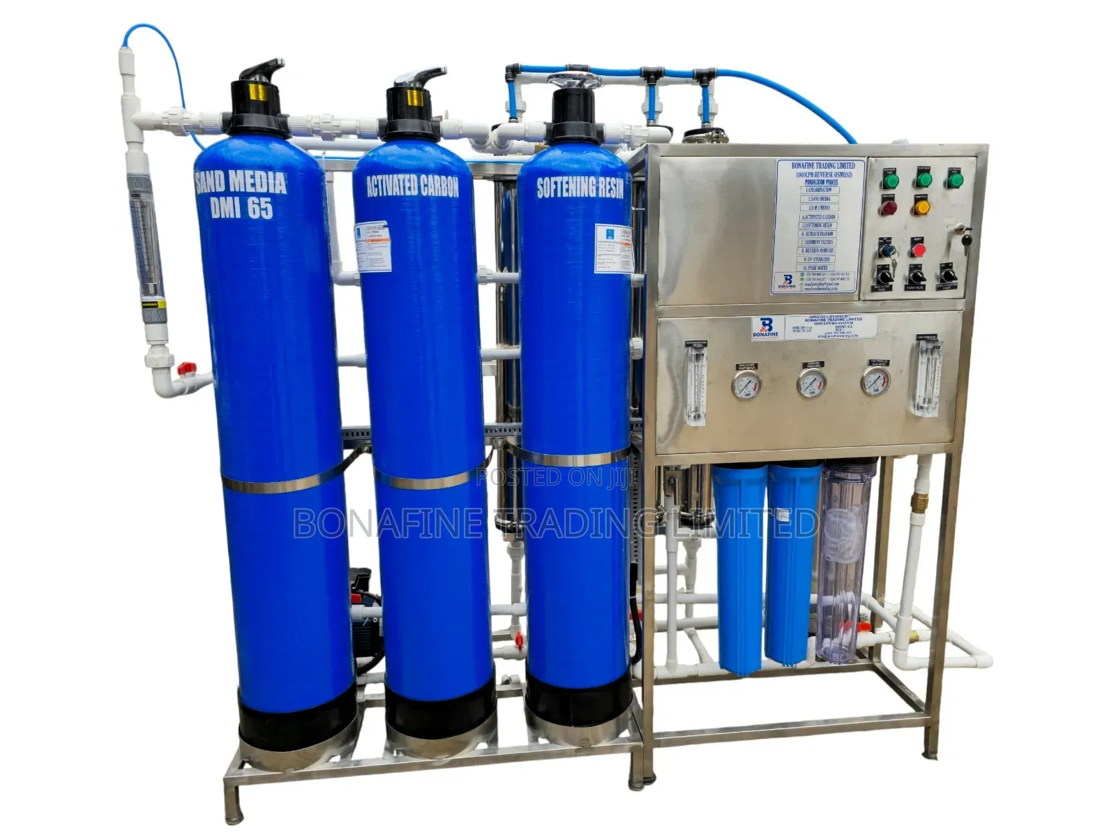Commercial Reverse Osmosis Water Purifier Kenya - 1000lph