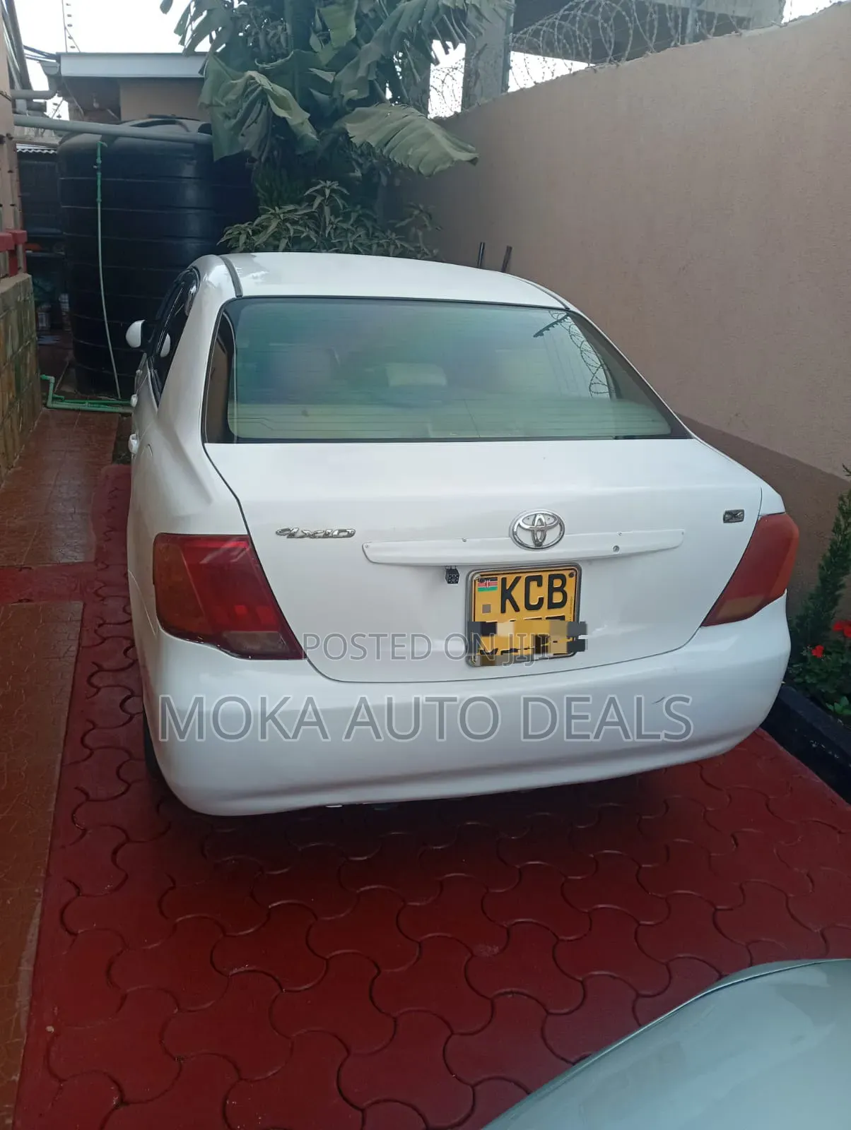 Toyota Axio 1.5 X 2WD 2007 White