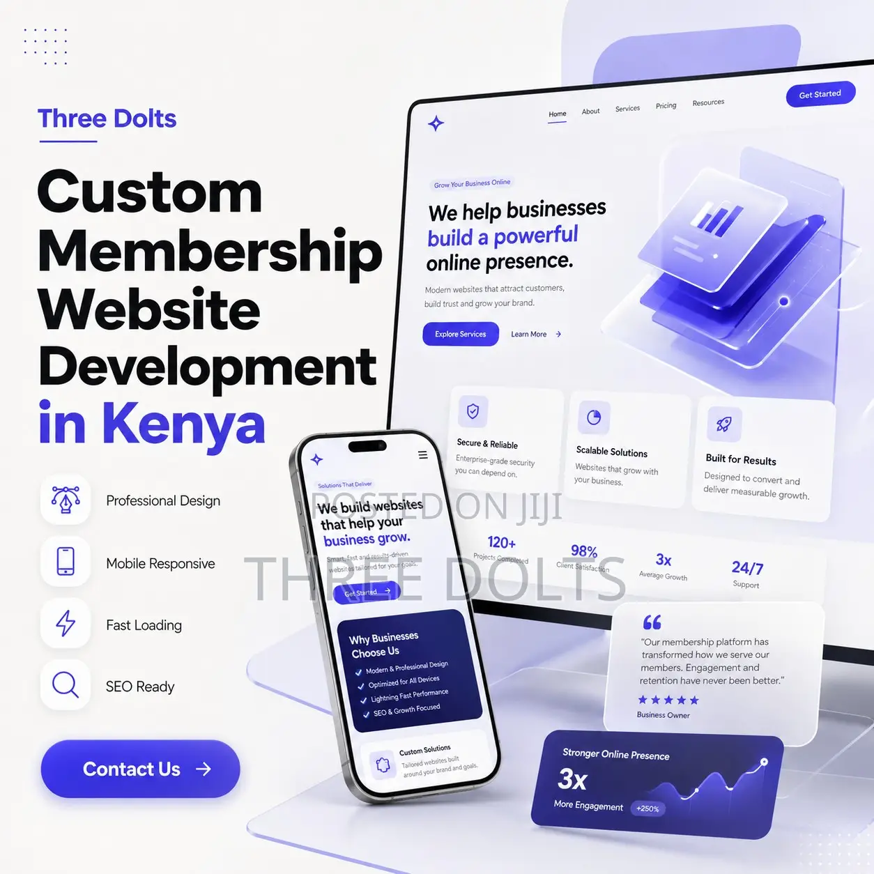 Custom Membership Website Development in Kenya