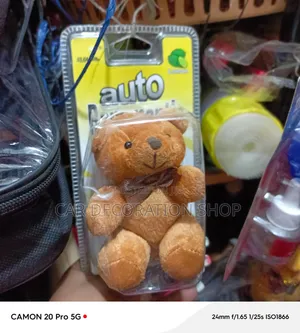 Car Hanging Soft Stuffed Bear Air Freshener Keeps Interior Fresh