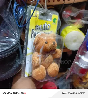 Car Hanging Soft Stuffed Bear Air Freshener Keeps Interior Fresh
