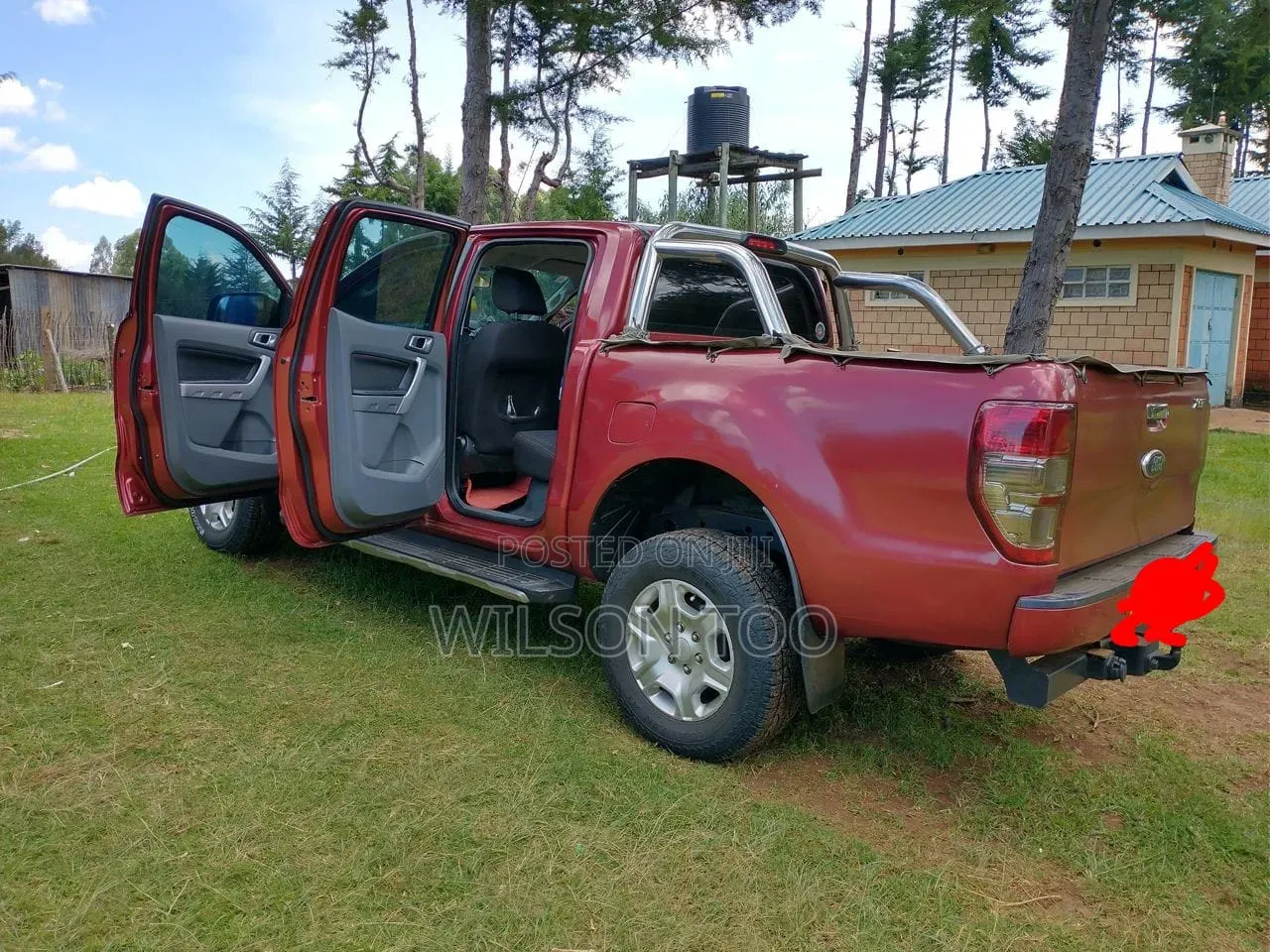 Ford Ranger Wildtrak 2016 Red