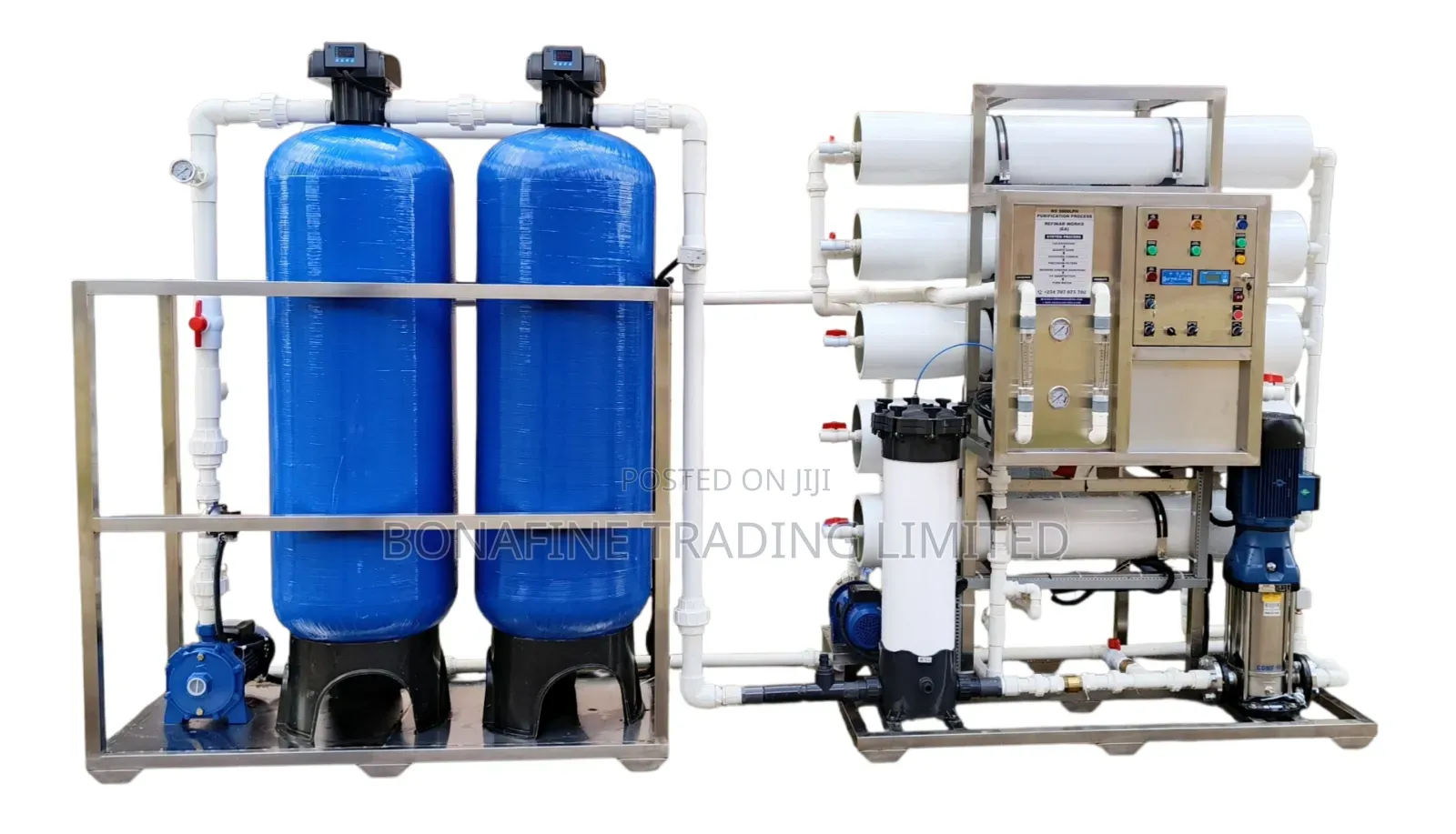 High Capacity Reverse Osmosis Water Treatment Plant - 5000lph
