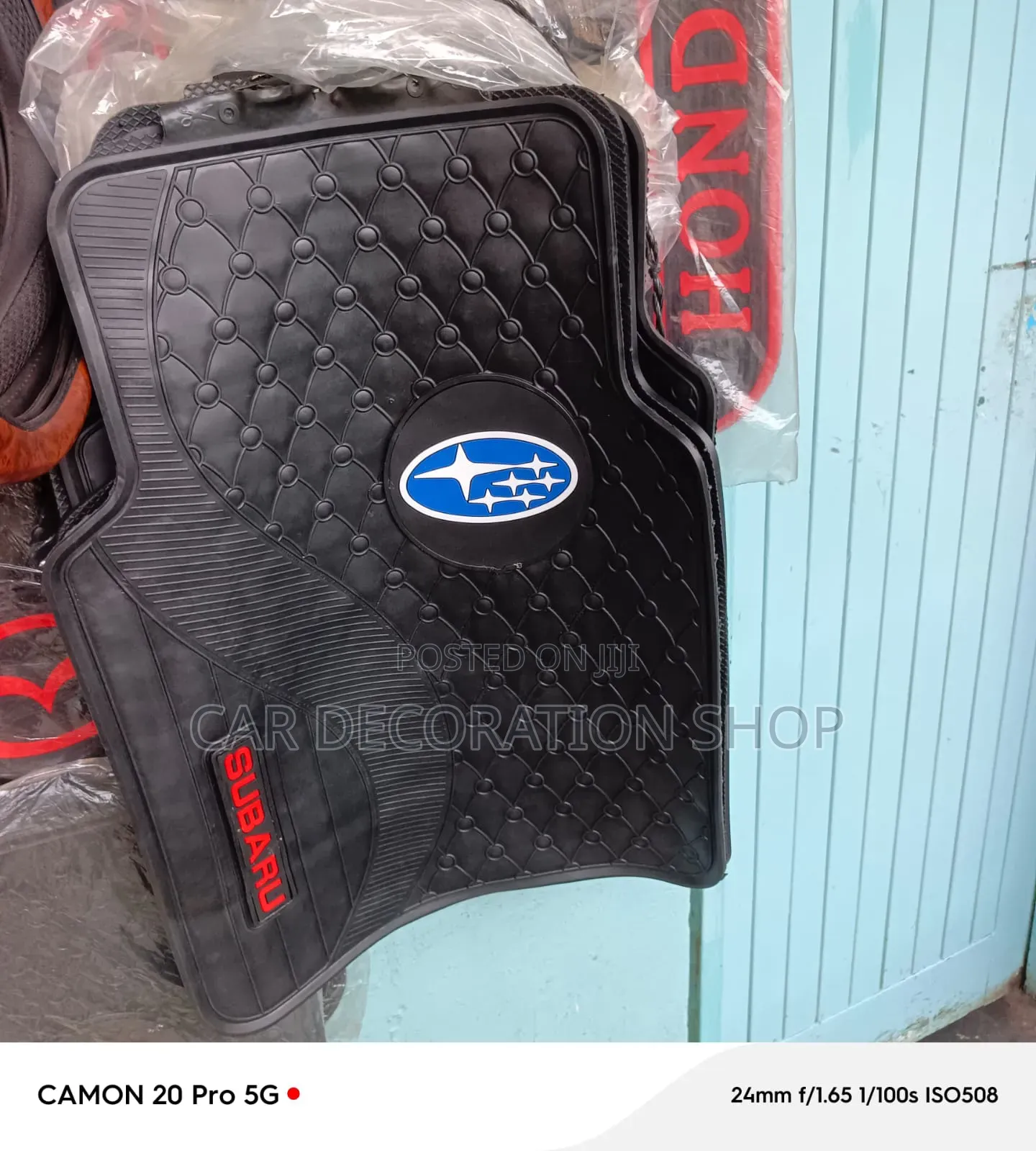 Subaru 5pc Heavy All Weather Mats Logo Mats