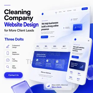 Cleaning Company Website Design for More Client Leads