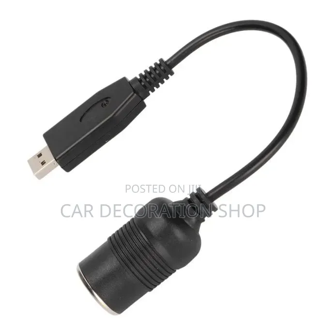 USB 12v Cigarette Lighter Socket Converter
