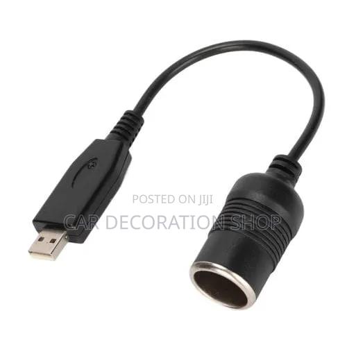 USB 12v Cigarette Lighter Socket Converter