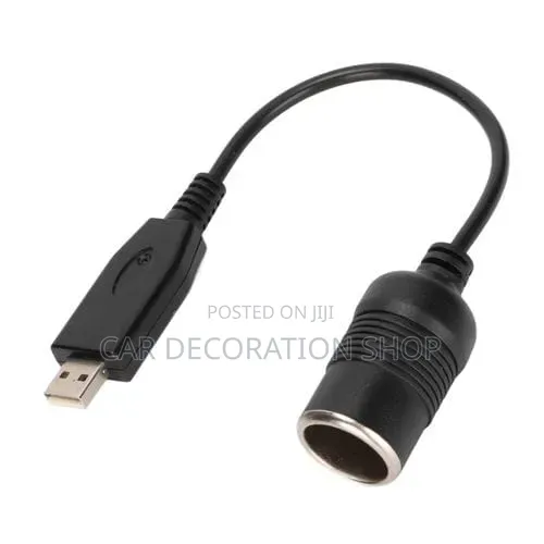 USB 12v Cigarette Lighter Socket Converter