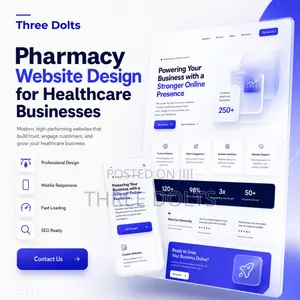 Pharmacy Website Design for Healthcare Businesses
