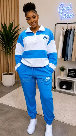 Striped Two Piece Polo Set