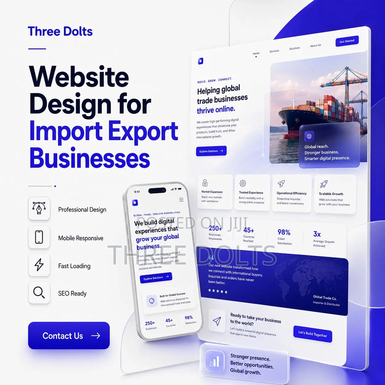 Website Design for Import Export Businesses