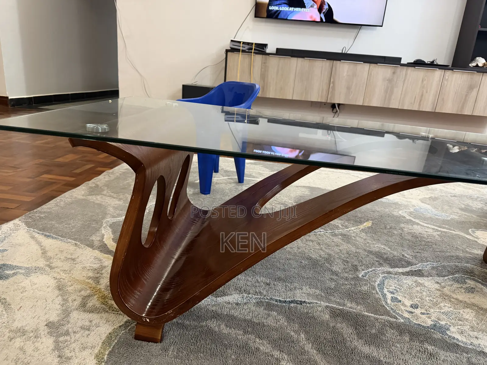 Fancy Glass Top Table