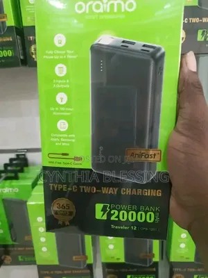 Oraimo Traveler Link 20 – 20,000mAh Power Bank