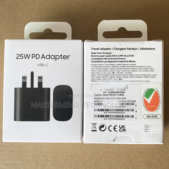 Samsung 25W Type C to C Charger