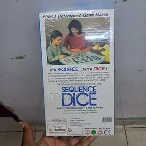 Sequence Dice Board Game
