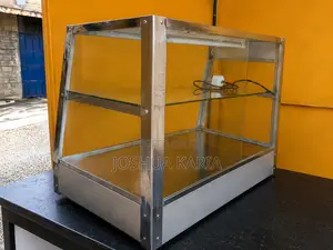 Large Stainless Steel Food Warmer Display Cabinet