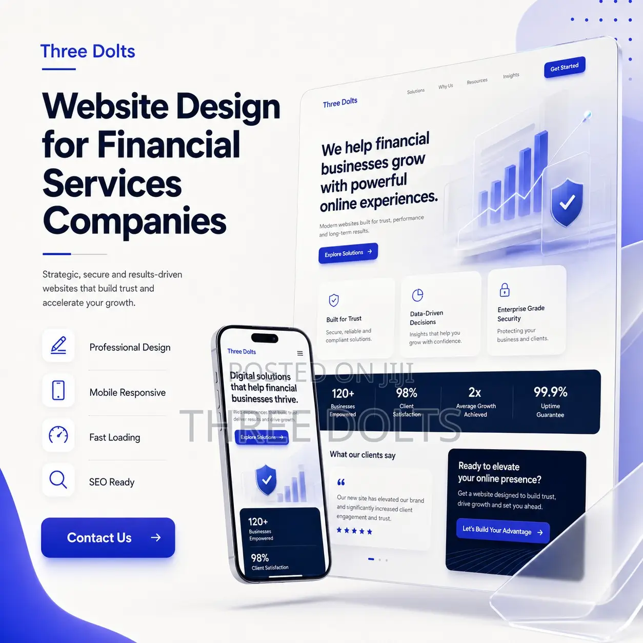 Website Design for Financial Services Companies