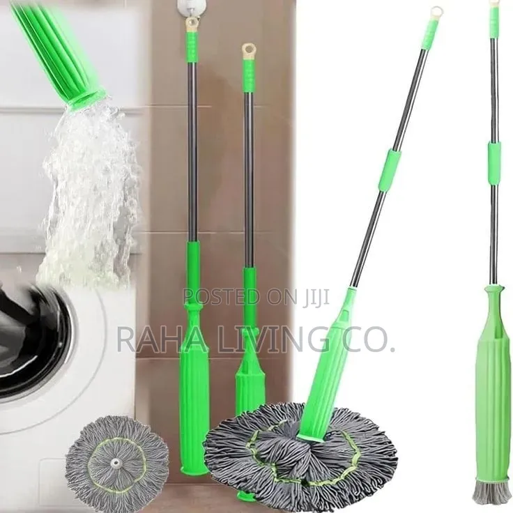 144cm Pocket Wringing Mop | Self Twisting | High Absorption