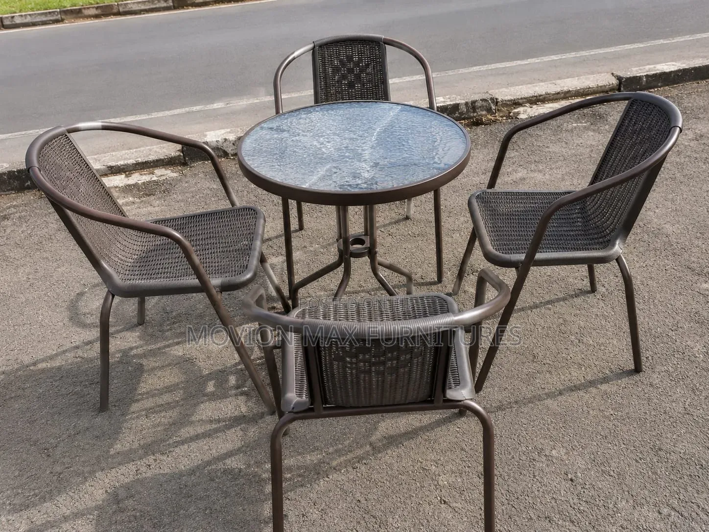 Outdoor Stylish Dining Table Chairs Combo