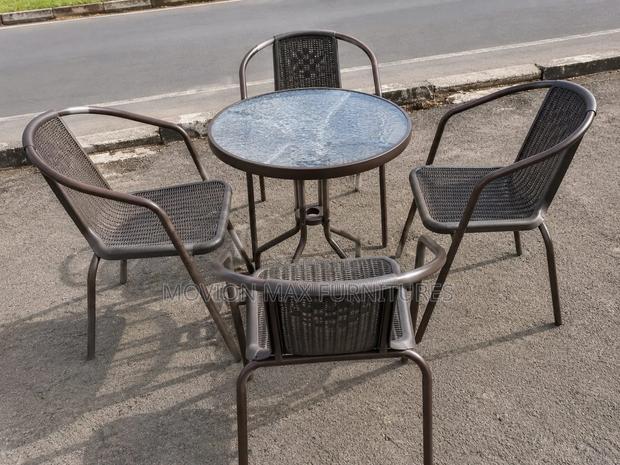 Outdoor Stylish Dining Table Chairs Combo