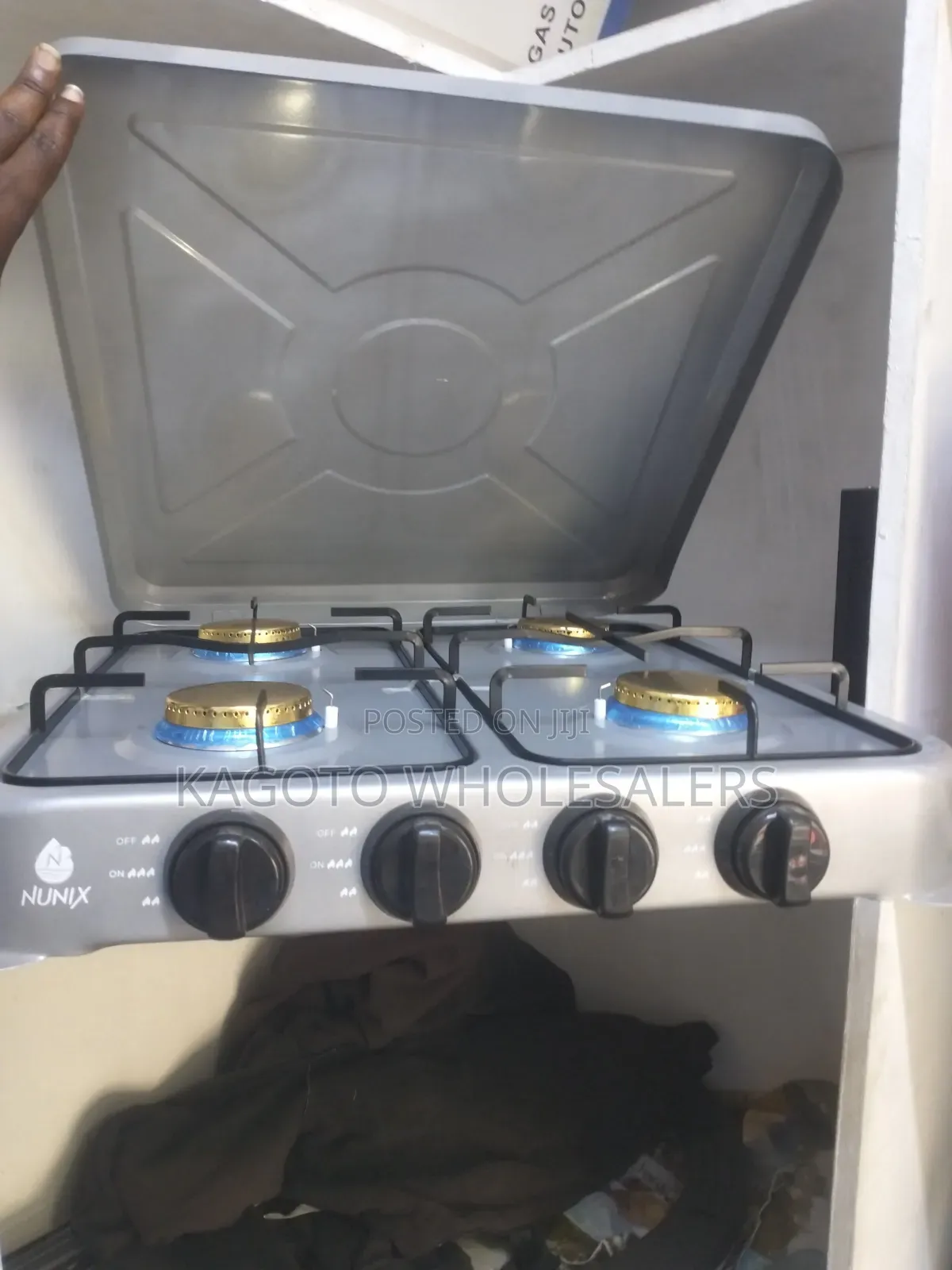 Nunix 4 Gas Burner Cooker
