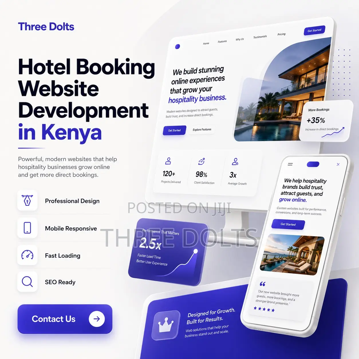 Hotel Booking Website Development in Kenya