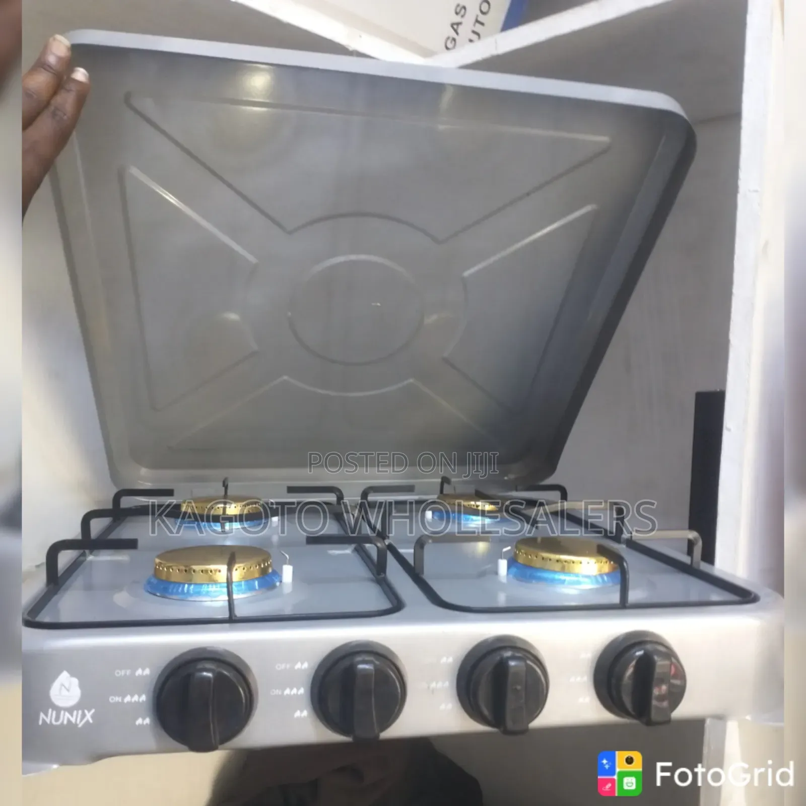 Nunix 4 Gas Burner Cooker
