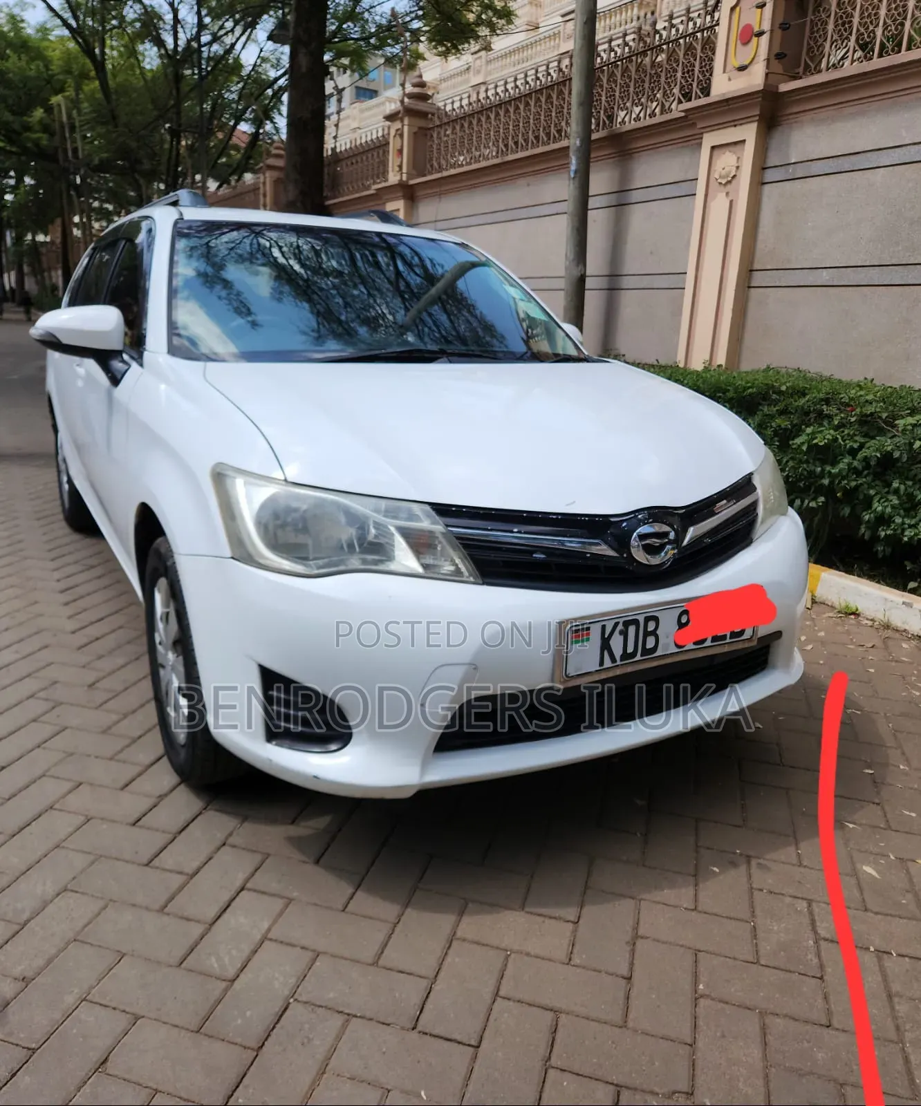 Toyota Corolla Fielder 2013 White