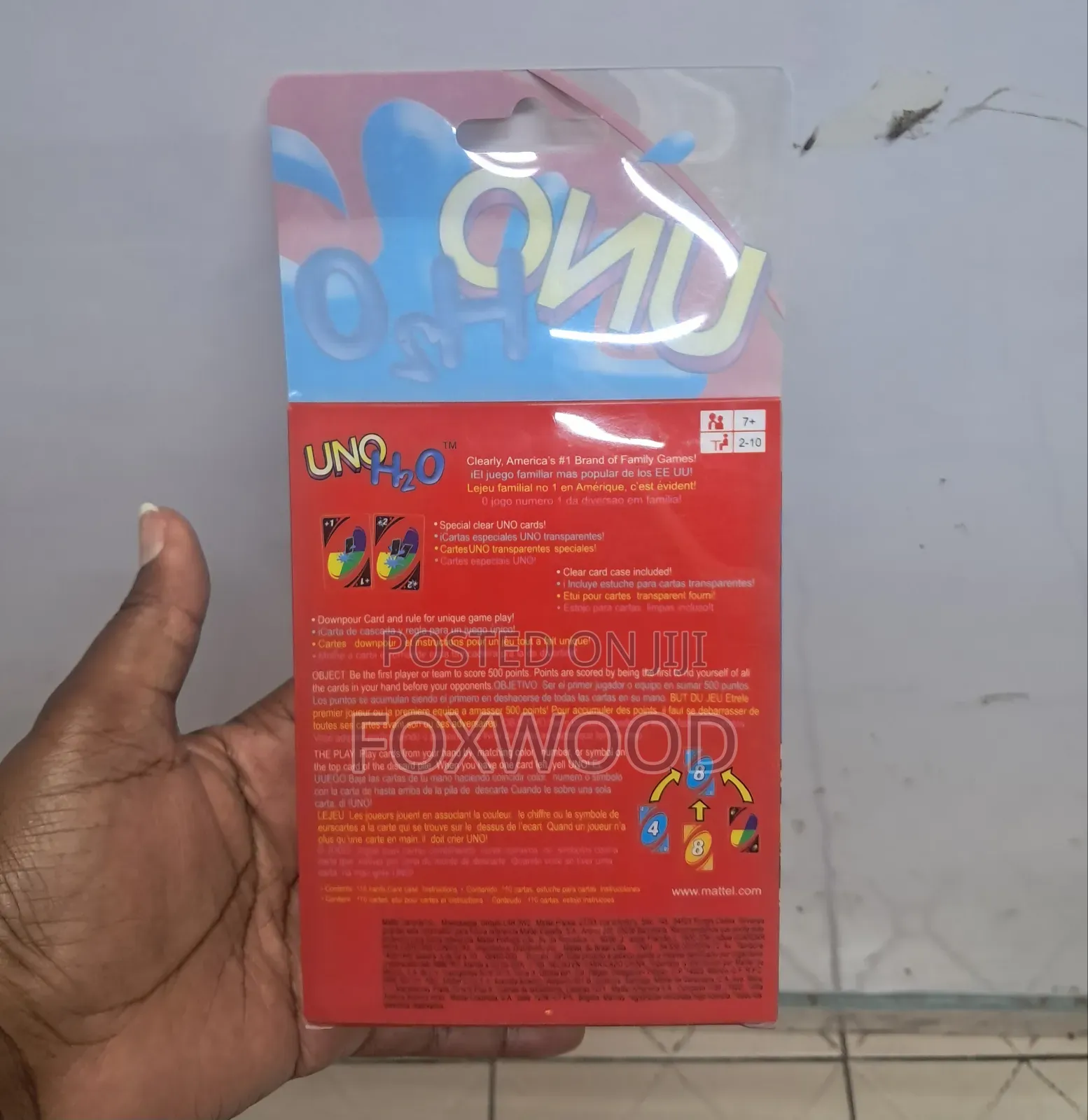 UNO H2O Card Game