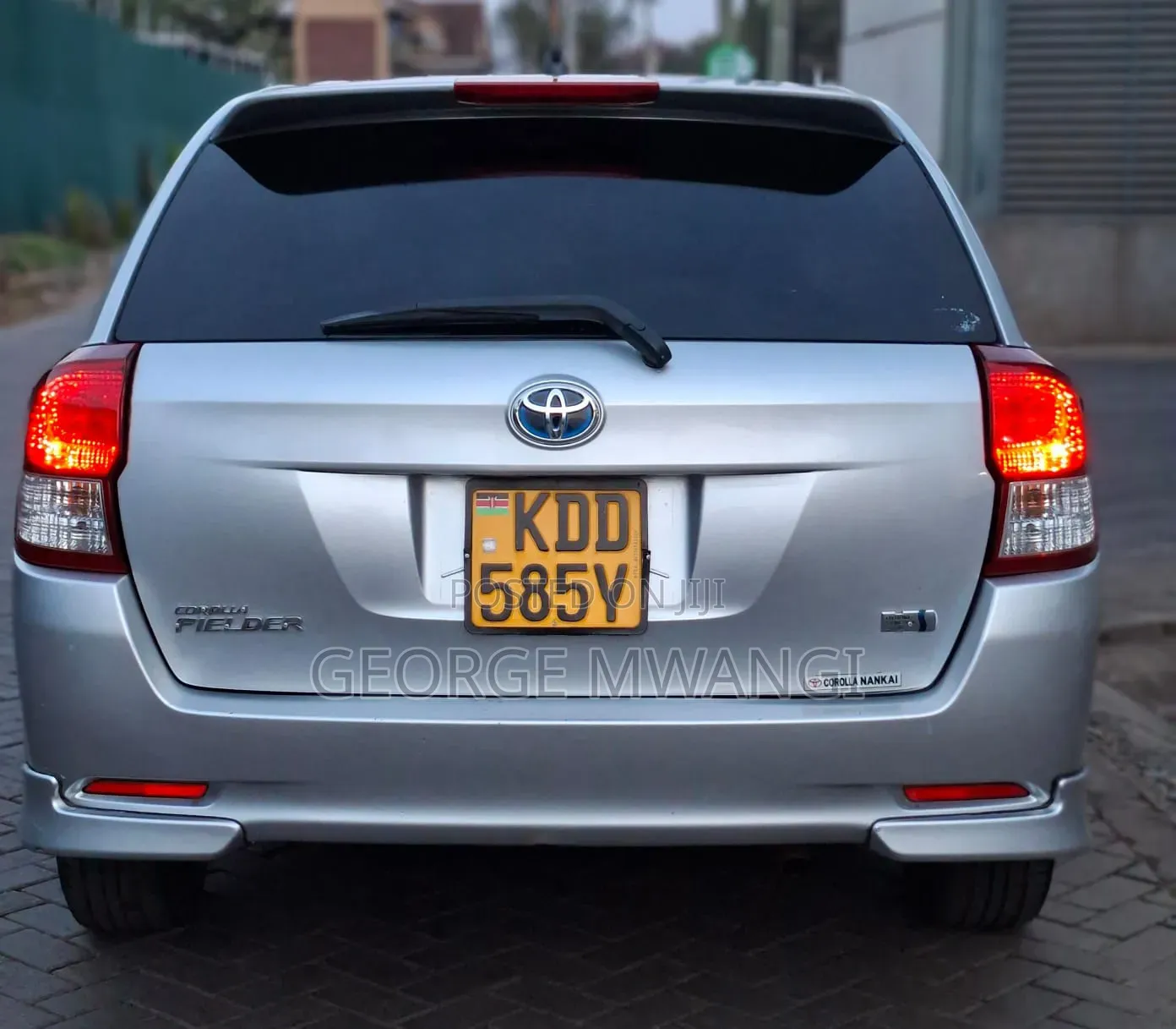 Toyota Corolla Fielder 2014 Silver