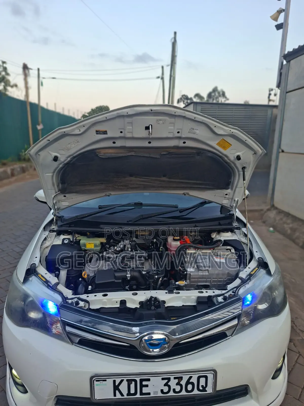 Toyota Corolla Fielder 2014 White
