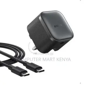 Anker Anker Nano Charger (45w) With USB-C Cable Black(wall Charger)