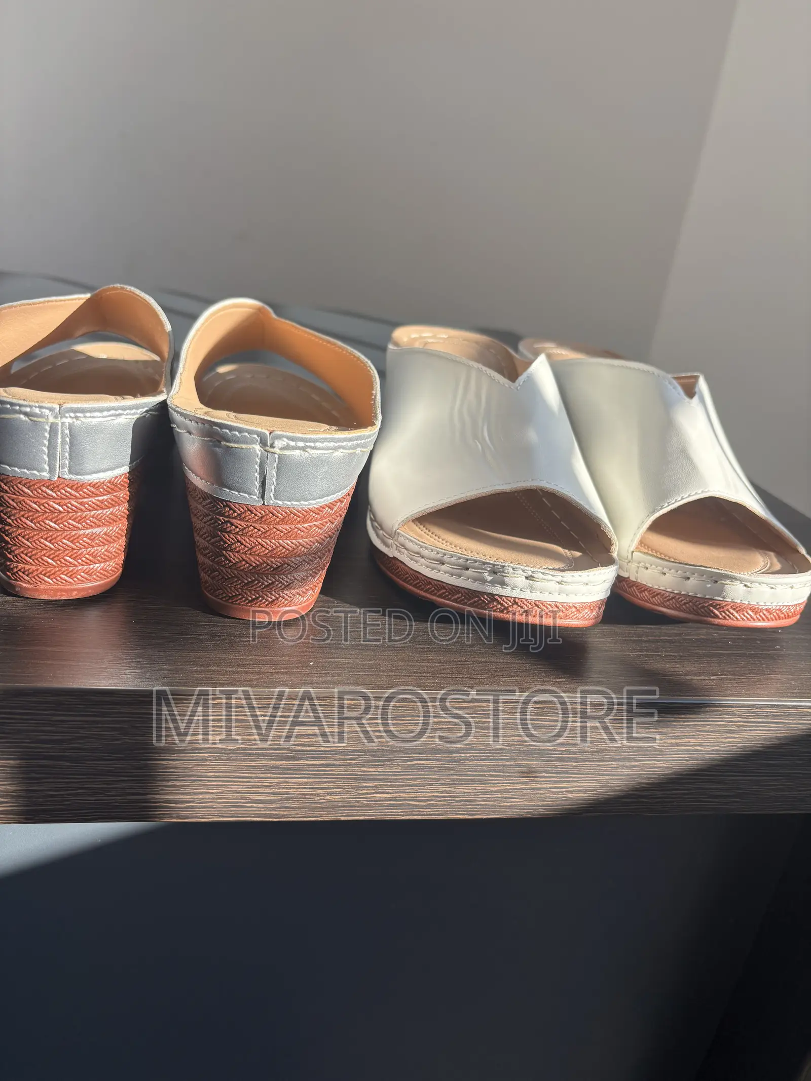Ladies Shoes Open Wedge