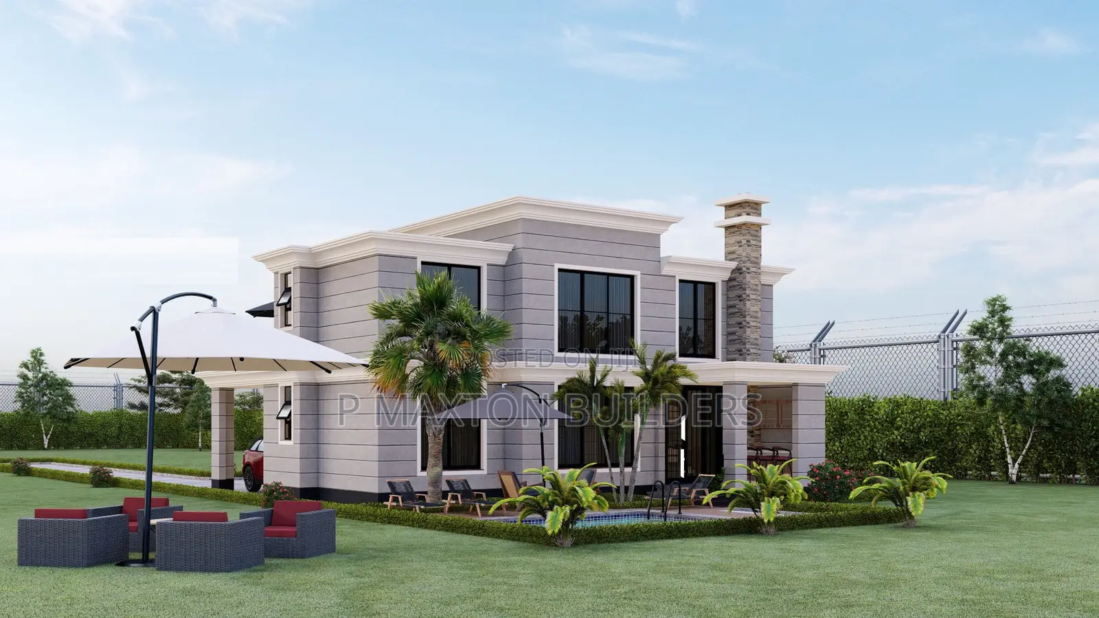3 or 4 Bedrooms Modern House Designs